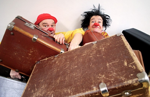 Clownduo Herbert und Mimi in St. Johann/ Tirol