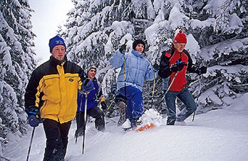 Winterwandern am Naturerlebnis Sonnenweg