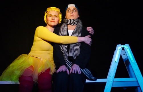 Ente, Tod und Tulpe in Lienz