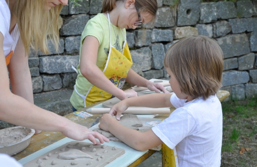 Kinder Keramik Kurs: Keramikbilder (Relief)