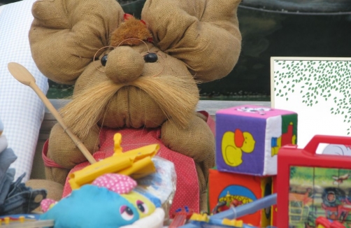 Kinderflohmarkt im Wiener Prater