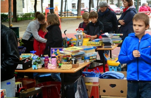Kinderflohmarkt in der Pfarre St. Elisabeth