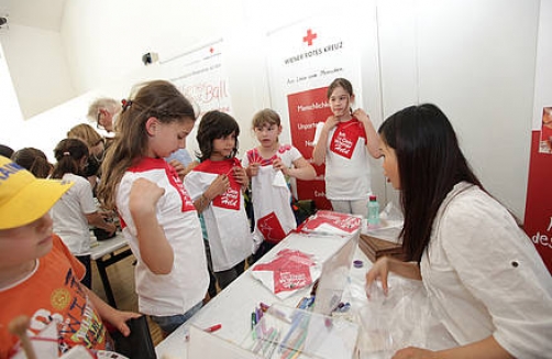 Kinder-Rot-Kreuz-Tag im Kindermuseum