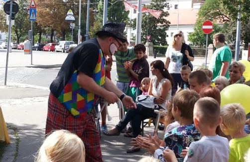 Zauberclown Pepino in Wien