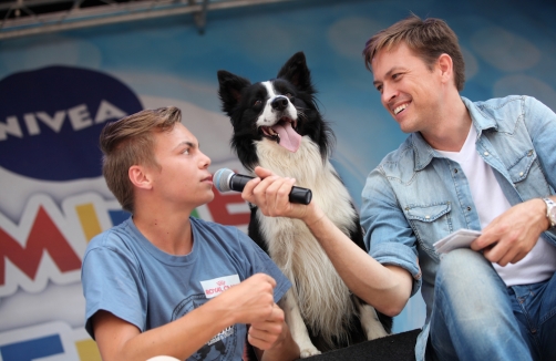 NIVEA Familienfest in Bad Waltersdorf vor der H20-Hoteltherme