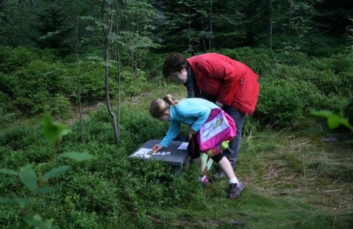 Schatzsuche im Böhmerwald