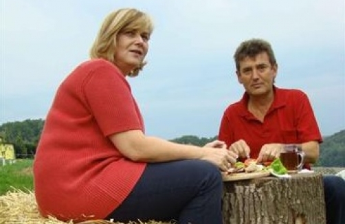 Familien-Picknick im Sonnengartl Neuhaus am Klausenbach