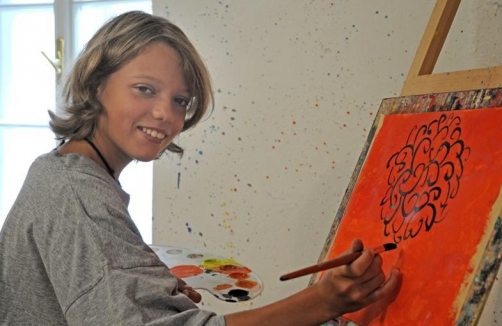 Kindermaltage in Gmünd