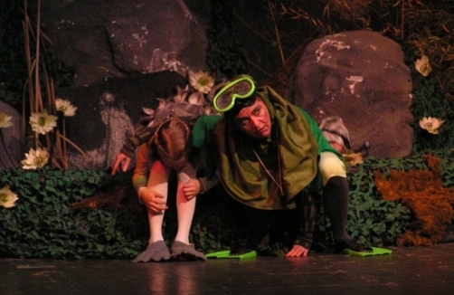 Der Teufel mit den drei goldenen Haaren in Leoben