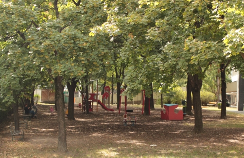 Spielplatz im AKH