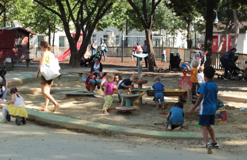 Spielplatz im Unicampus