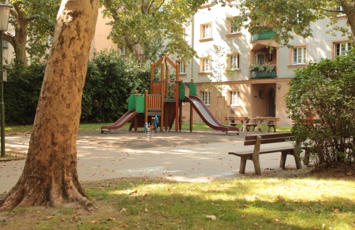 Spielplatz in der Gussenbauergasse