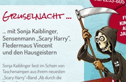 Gruselnacht in der Buchhandlung Tyrolia in Innsbruck