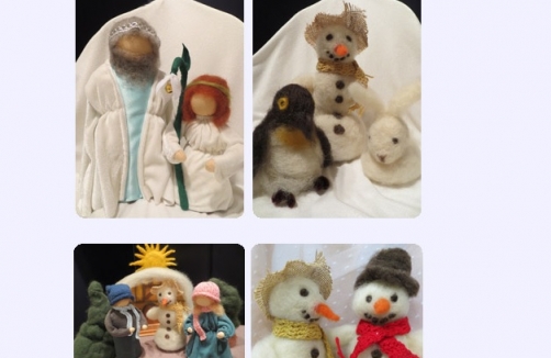 Flöckchen, der kleine Schneemann im Europahaus Klagenfurt