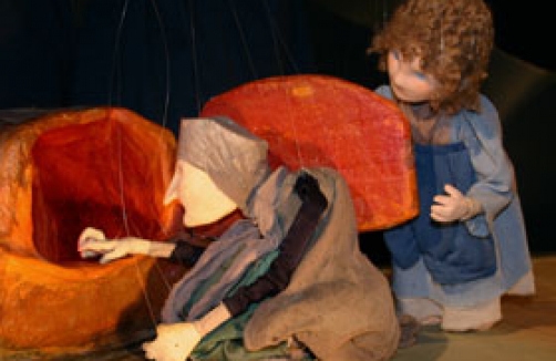 Hänsel Und Gretel in der Märchenbühne Apfelbaum