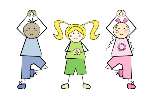 Kinderyoga im Zentrum Mensch in Wien