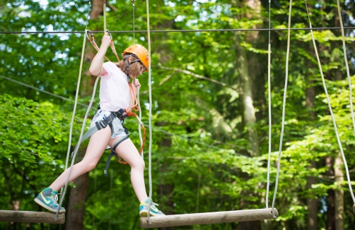 Kindergeburtstag im WIKI Adventure Park 