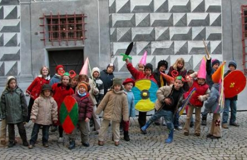 Ritterspiele zum Geburtstag auf Schloss Ambras