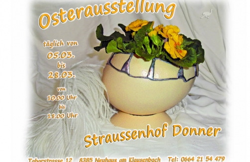 Ostern im Straussenhof Donner 