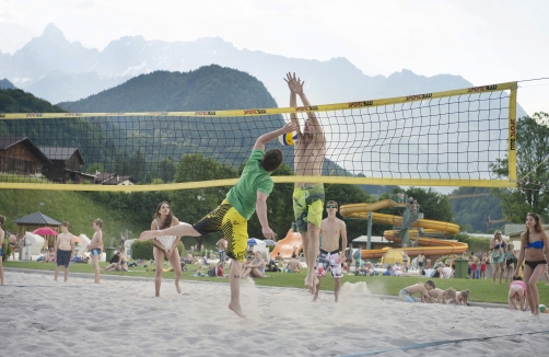 Beachvolleyball im Montafon