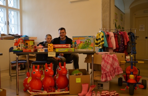 Kindersachenflohmarkt der Pfarre Ansfelden