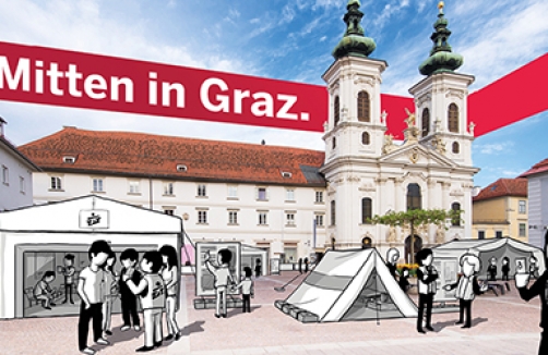 Hilfe aus nächster Nähe. Die Ausstellung von Ärzte ohne Grenzen in Graz