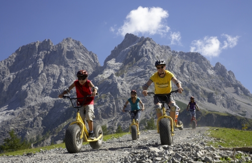 Monsterroller und Mountaincarts in Biberwier