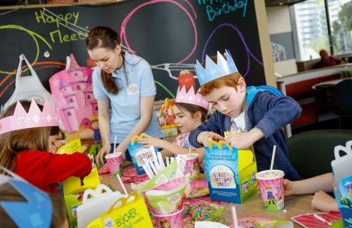 McDonald's Burger Birthday Party in Niederösterreich