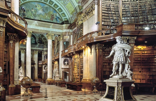 Sternschnuppen und Drachenschuppen in der Österreichischen Nationalbibliothek