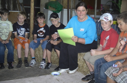 Schulausflug - Schule am Bauernhof im Obst-Hügel-Land