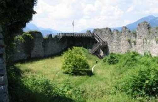 Ruine Plainburg in Großgmain