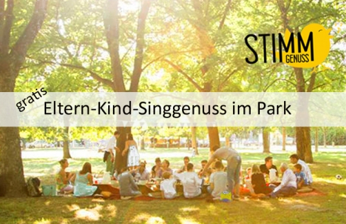 Eltern-Kind-Singgenuss im Park