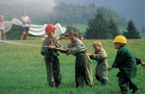 Kinderfeuerwehr in Murau