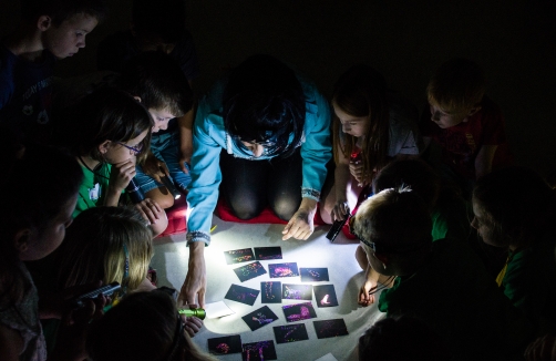 Kindergeburtstag mit Lucy Electric im Arnulf-Rainer-Museum