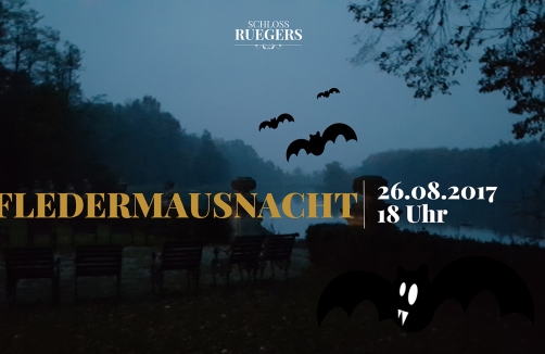 Fledermausnacht Schloss Ruegers