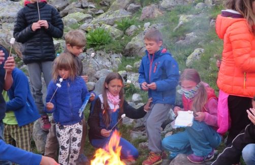 Kinder- und Jugenderlebnisklettercamp auf der Erfurter Hütte im Rofan Achensee