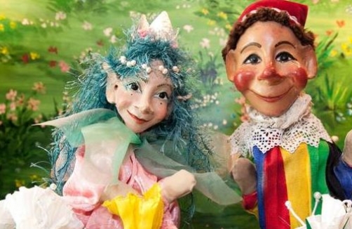 Kasperl und der Schwammerlino im Spielzeugmuseum Salzburg