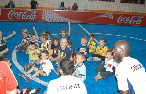 Kindergeburtstag in der Soccerarena