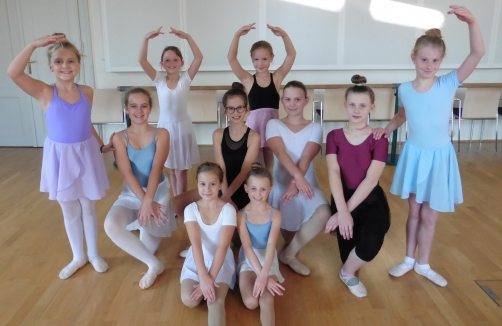 Ballettkurs im Bildungszentrum St. Bernhard