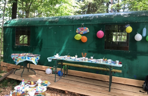 Kindergeburtstag im  Kletterpark Waldbad Anif