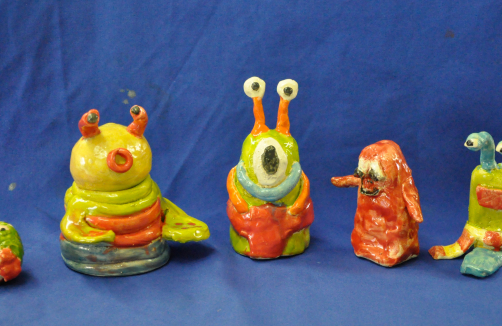 Kinder Keramik Kurs „Außerirdische“