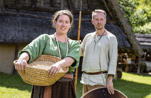 Germanenfest im Freilichtmuseum Germanisches Gehöft Elsarn 