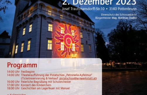 Schlossadvent Lernwerkstatt Pottenbrunn