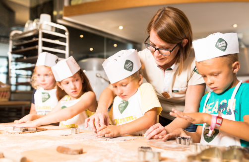 Kinderparty im HAUBIVERSUM - Die Brot-Erlebniswelt