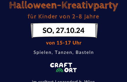 Halloween-Kreativparty