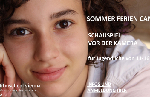 Ferien vor der Kamera - Schauspiel Sommercamps für Jugendliche in der filmschool vienna