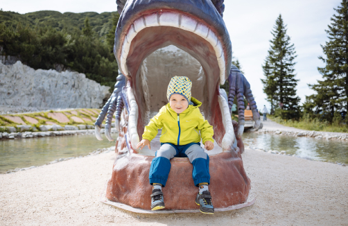 Triassic Park Steinplatte Waidring