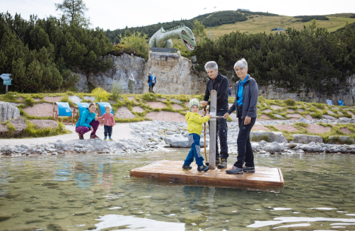 Triassic Park Steinplatte Waidring