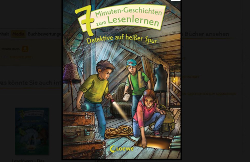 Gewinnspiel - Leselöwen "7-Minuten-Geschichten zum Lesenlernen - Detektive auf heißer Spur" - Loewe Verlag