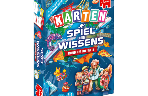 Gewinnspiel: Spiel des Wissens – Rund um die Welt - Kartenspiel von Jumbo 